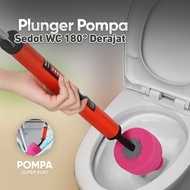 Toilet Pump Plunger, Clogged Toilet Pump Suction, Drain Buster, Toilet Air Pump, Anti-Clog Pipe Clea