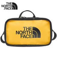 日本 North Face 黃色防潑水尼龍布 BLT Fanny 大容量 斜咩 腰包