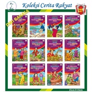 KOLEKSI CERITA RAKYAT -Buku Cerita Kanak-Kanak - DWIBAHASA (BM &amp; BI) / Children's Story Books - DUAL LANGUAGE