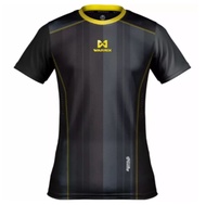 WARRIX SPORT เสื้อฟุตบอล WA-1543-AE (ดำ-เทา)