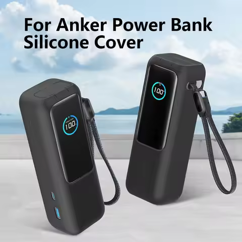 For Anker Zolo 165W Power Bank 25000mAh Drop-Proof Silicone Full-Coverage Protective Case Portable S
