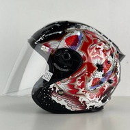 ARC Koi Design Open Face Helmet 2023 💯 ORIGINAL