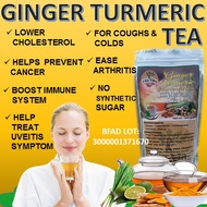 ✚△♟1 Pack of Una Vida Ginger Turmeric Powdered Tea with Calamansi and Lemongrass 350 grams