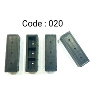 PVC Bracket Code: 020 - 1'' x 3'' Hollow Bracket DIY Home Improvement