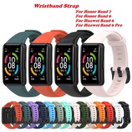 Silicone Strap for Honor Band 7 Sport Strap Replacement for Huawei Band 6pro Wristband for Huawei Band 6