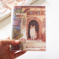 A6 Rabbit Cover Notebook PVC Binding Plain Book Customizable Handmade Book Journal Notebook Writing