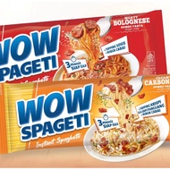 PROMO WOW SPAGHETTI VIRAL WOW SPAGETI CARBONARA BOLOGNESE AGLIO OLIO 88g INSTANT SPAGHETTI HALAL SED