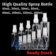 [Spray bottles 10mL to 150mL] Empty Transparent Spray Bottles 10mL/ 20mL/ 30mL/50mL/60mL/100mL/120mL
