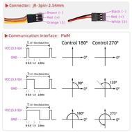 HOT Waterproof Servo 20Kg 25Kg 30Kg 35Kg 40Kg High Speed Servo Metal Gear Digital Servo RC Baja