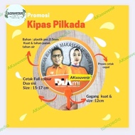 KIPAS PILKADA PLASTIK CUSTOM