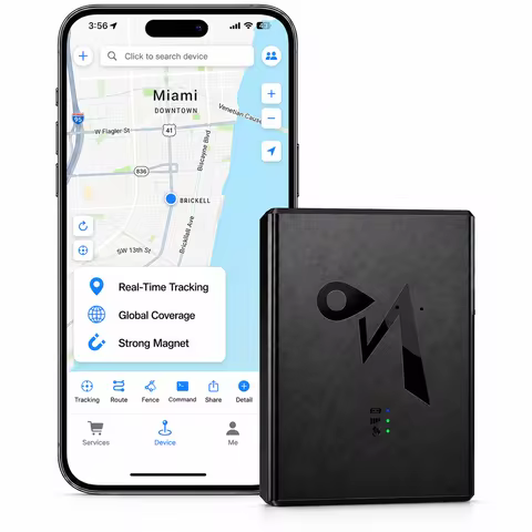 GPS Tracker 2G 4G Magnet Car Tracker 10000mAh 180 Days Standby Waterproof Locator Low Subscription F