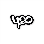 STICKERS 4 20 4.20 FOURTWENTY FOUR TWENTY BRAND STICKERS DISTRO STICKERS MOTORCYCLE HELMET STICKERS 