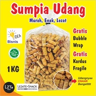 Shrimp Spring Rolls 1kg / Shrimp Spring Rolls / Shrimp Spring Rolls Kiloan Ebi Spring Rolls / Delici