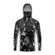 Fishing Clothing Men Hood Fishing Shirt long sleeve uv protection fishing shirt Fishing Apparel