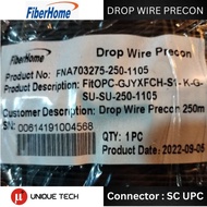 DROP WIRE PRECON CABLE 250 METERFiber Optik 1 CORE 250M SC UPC CABLE