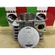 SHARK RACING YAMAHA SRL115 FI LAGENDA115 FI RACING BLOCK SET 57MM BLOK LAGENDA 115 FI SRL 115 FI