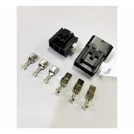 Dark High-Power Automobile 7.8 Series 3 Pin Auto Wire Harness Male Female Connector 7282-3030 7283-3