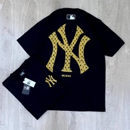 Baju MLB New York Yankees Kaos Ny Logo Corak Baju Kaos MLB Baseball T Shirt Ny