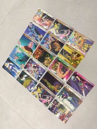 第1彈 全18張 萬變咭 1986 聖鬥士 星矢 港版 初版 全18張 Saint Seiya Bandai 白卡 香港 本土 20世紀 童年回億 星矢卡 星矢咭 第一代 第一套