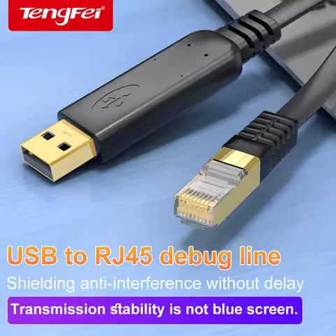 USB to RJ45 Console Cable RS232 Serial Adapter for Laptop Computer Cisco Router USB RJ 45 8P8C Conve