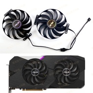 ASUS/ASUS RX6600 6600xt 6650xt 6700xt 6750xt Snow Leopard DUAL Graphics Card Fan
