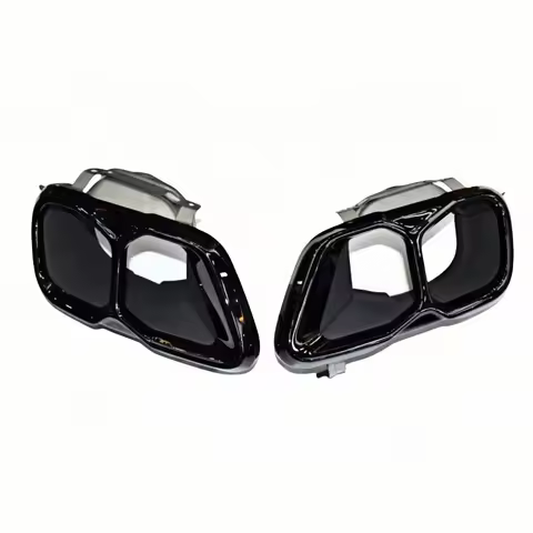 2019-2023 X5 G05 X6 G06 X7 G07 M Sport Exhaust Retrofit Titanium Black M60i Square Muffler Tip Nozzl