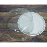 H40 Round Plastic Cake Box 10 -20 Sets (25 X 25 X 10 cm) H40