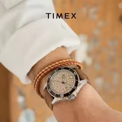 TIMEX European and American Men's Automatic Watch Multi functional Outdoor Leisure Fashion Sports Wa