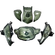 EZ115 EZ 115 FI HEAD LAMP + FRONT SIGNAL SET + TAIL LAMP COVER LAMPU BELAKANG TLC TINTED COMBO 3 In 