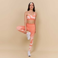 UNBOUND TIME RIPPLE HIGHWAIST LEGGING >PEACH