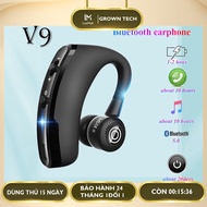 Tai nghe 1bên bluetooth tai nghe V9 ko dây 1 bên có kèm micro tạo âm thanh nổi có thể dùng cho Samsu