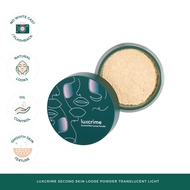 Luxcrime Second Skin Loose Powder - Translucent Light - Banana | Bedak Tabur - TnT Beauty Shop