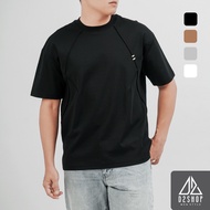 D2SHOP Men's T-shirt with removable cups and metal buttons, Hybrid Cotton Blend fabric B-N5088