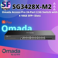TP-Link Omada SG3428X-M2 Omada Access Pro 24-Port 2.5G Switch with 4 10GE SFP+ Slots | 200Gbps