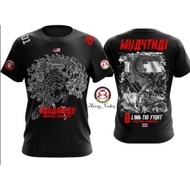 Roaring cool fashion Tiger&Muay Thai 8 Limbs 2025 New Dragon Year Design tshirt (Round Neck+Zipper C