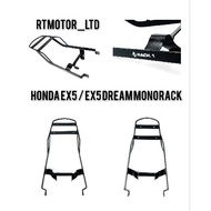 HONDA EX5 HP HIGH POWER / EX5 DREAM REAR MONORACK HEAVY DUTY FOR GIVI GSB ALUMINIUM TOP BOX TAPAK BO