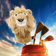 [mojotorw7] Plush Lion Golf Wood Headcover Funny Guard for Adults Golf Training Supplies