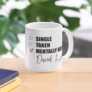 Mentally Dating David Lynch Ceramic Mug