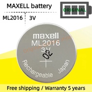 Maxell ML2016 Rechargeable Battery 3v Computer Motherboard Light Energy Watch Electronic Instead of 