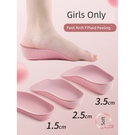 Height Increase Insole Women Not Tired Feet Invisible Inner Height Increase Insole Men Arch Support 