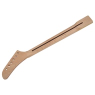 TECHCHIP-22 Fret Maple Banana Electric Guitar Neck Dot Inlay for Parts Replacement