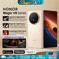Honor Magic V6 64MP Telephoto Night Master Snapdragon 8 Elite Gen5 Ultra Slim Foldable 5G Phone IP68