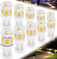 Low Valtage T5 T10 LED Bulbs 2 Watt Equivalent 11W 18W Warm White 2700K 300 Lumen AC/DC 12-24V 921 1