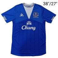 LECOQ EVERTON 2009-10 JERSEY Football Shirt SIZE S Lecosh Second-Hand Team Good Condition