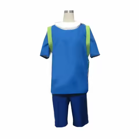 Adventure Time with Finn and Jake Finn cosplay costume with bag
