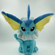 30cm Large Size Seated Blue Water Eevee Water Elf Eevee Eevee Eevee Plush Doll