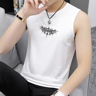 Men's Singlet/ with NIGHTMART Logo Men's Basketball Shirt/ Men's Sleeveless T-Shirt/ Men's Casual Sh