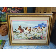 Photo Frame View 9 Horses Shop Gifts Souvenirs Housewarming Retirement