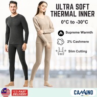 CAMINO Cashmere Ultra Warm Inner Man Women Winter Thermal Wear Men Winter Long Johns Woman Heatech H