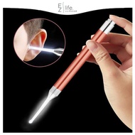 EzLife 2 in 1 Earwax Cleaner LED Flashlight Ear Pick Earpick Tweezers Ear Cleaner 耳勺 洁耳器 Pembersih T